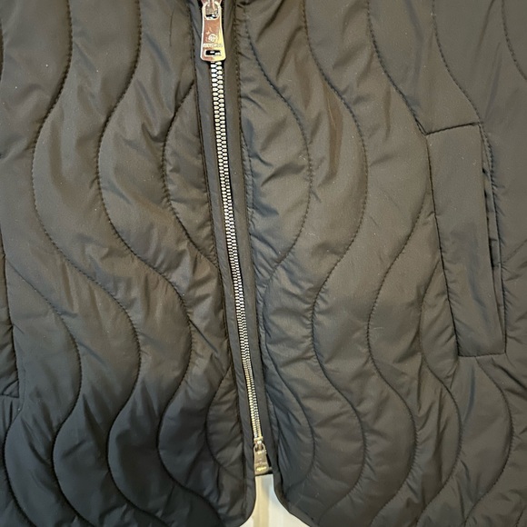 Bernardo Wave Quilted Swing Coat Black Size XS - Picture 8 of 16